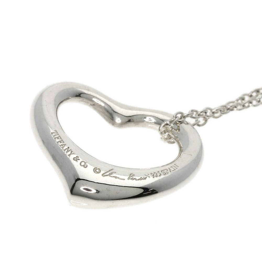 Tiffany Open Heart Necklace Silver - Picture 5 of 5